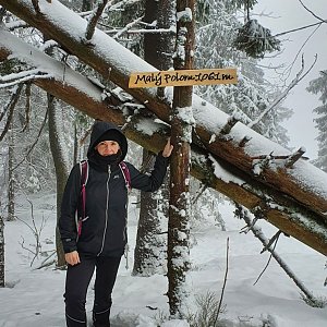 IG na vrcholu Malý Polom (24.1.2021 11:06)