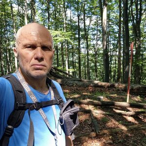 Rastislav Biarinec on the summit of Lopušná (8.6.2024 14:54)