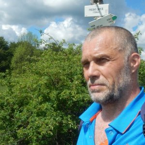 Rastislav Biarinec on the summit of Predný Japeň (31.5.2016 14:46)