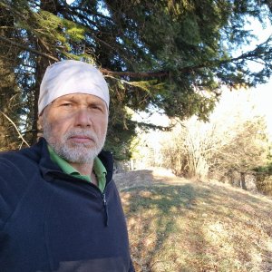 Rastislav Biarinec na vrcholu Borovník (7.4.2026 17:27)