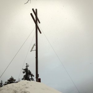 Rastislav Biarinec on the summit of Plieška (28.12.2018 13:15)