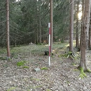 Vladimír Grančay na vrcholu Kamenice (19.2.2022 16:04)