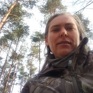 Jiřina na vrcholu Mančalov (19.3.2022)