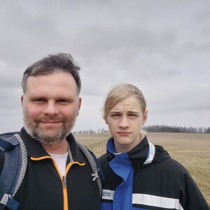 Bohumír Michal na vrcholu Kamenný vrch (2.3.2024 12:04)