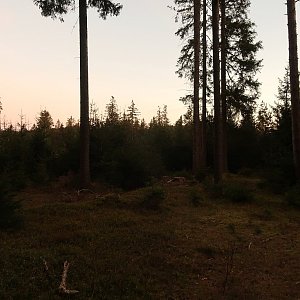 Bouřka na vrcholu Na Svahu (17.10.2022 18:20)