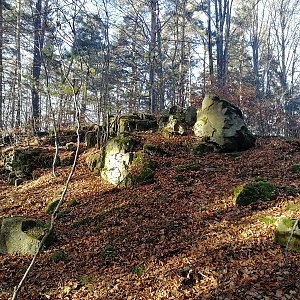 Vladimír Grančay na vrcholu Nad Alejí (6.11.2022 14:55)
