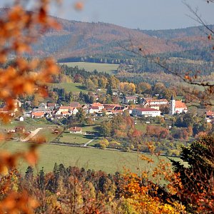 Lukáš Hradecký na vrcholu Chlum
