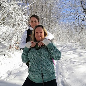 Sima na vrcholu Velká Čantoryje (8.2.2020 12:49)