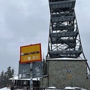 Gregořicovi na vrcholu Velká Čantoryje (27.1.2024 10:50)