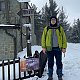 Pery na vrcholu Velká Čantoryje (24.1.2021 12:27)