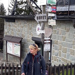 Světluška na vrcholu Velká Čantoryje (8.5.2021 16:32)