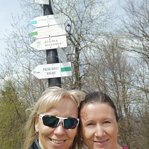 Jana Hrouzková na vrcholu Velká Čantoryje (21.5.2021 13:52)