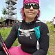 Daniela Vajsová na vrcholu Velká Čantoryje (27.6.2021)