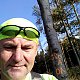Li Be na vrcholu Babí vrch (3.10.2021 16:40)