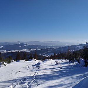 Radek xxx na vrcholu Kozubová (7.1.2020 11:02)