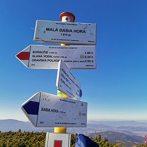 Radim Fcb na vrcholu Malá Babia hora (30.10.2021 12:10)