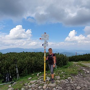 IG na vrcholu Malá Babia hora (4.7.2021 12:02)