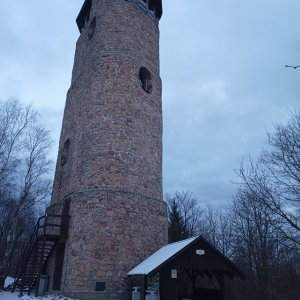 Stanlynka90 on the summit of Brdo (4.1.2025 16:04)