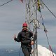 Petr Papcun na vrcholu Hoher Dachstein (7.5.2018 12:15)
