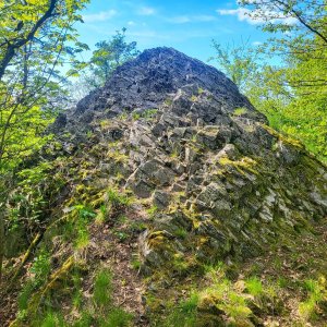 Pavel Vohryzka on the summit of Franzelsberg (6.5.2025 16:26)