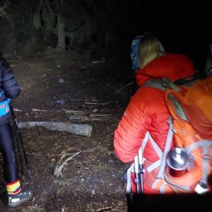 Mykas on the summit of Starý vrch (25.2.2025 18:47)