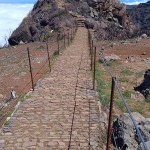 Ľuboš na vrcholu Pico Ruivo (28.5.2025 15:00)