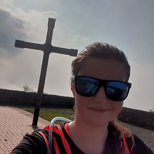 Veronika Chovancová na vrcholu Hvozd (27.6.2020 10:00)