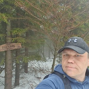 Rado na vrcholu Folvark (9.2.2022 10:48)