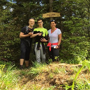 PePa na vrcholu Folvark (13.5.2018 9:17)