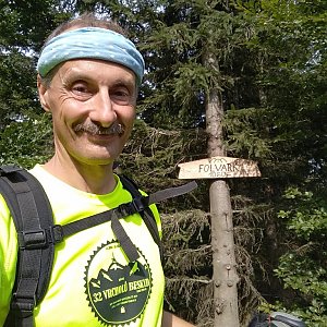 Jiří Sumbal na vrcholu Folvark (18.8.2018 15:31)