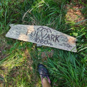 Šárka na vrcholu Folvark (6.8.2026 16:56)