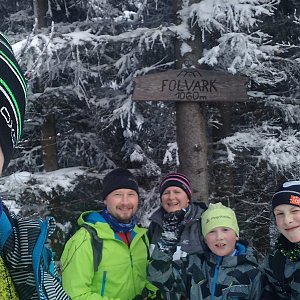 Kemo na vrcholu Folvark (10.1.2021 11:55)