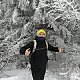 Petr Borovský na vrcholu Folvark (30.1.2021 11:23)
