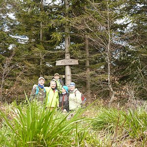 trefi.s na vrcholu Folvark (1.5.2019 13:30)