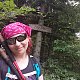 Daniela Vajsová na vrcholu Folvark