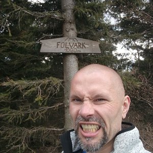 Pavel Krömer na vrcholu Folvark (11.5.2019 12:58)