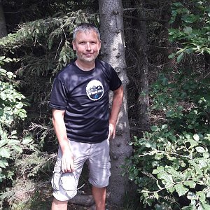 Laďa na vrcholu Folvark (19.7.2019 13:29)