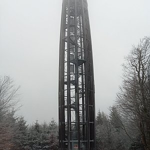 Milan Meravy na vrcholu Kelčský Javorník (20.12.2021 10:16)