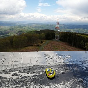 Krvelačné ňuf na vrcholu Kelčský Javorník (29.5.2021 13:05)