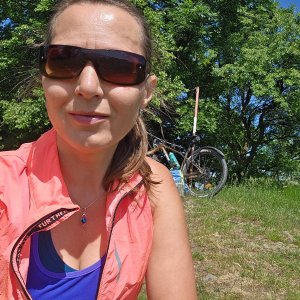 Marcela Kubíčková na vrcholu Pardus (21.6.2025 10:50)
