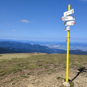 Miroslav Příhonský on the summit of Veterné (29.7.2026 13:49)