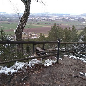 Eliška na vrcholu Kozlov (12.3.2023 13:50)