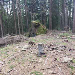 Cyklista 73 na vrcholu Oslí vrch (13.5.2022 12:26)