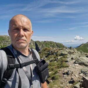 Rastislav Biarinec on the summit of Príslop (15.7.2024 10:20)