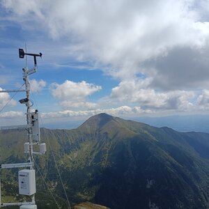 Vojta Žiak on the summit of Príslop (7.8.2024 13:21)