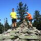 Michal Kříž on peak Czarna Góra