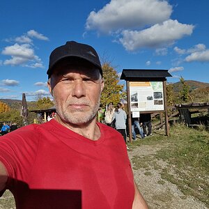 Rastislav Biarinec on the summit of Oblaz (19.10.2025 14:44)