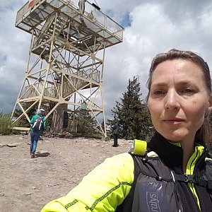 Marcela Kubíčková na vrcholu Barania Góra (28.5.2022 12:31)