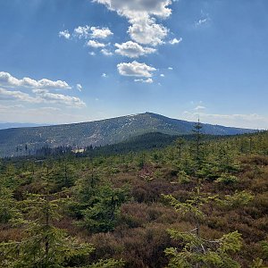 Tomáš Vašíček na vrcholu Magurka Wiślańska (22.4.2023 13:28)