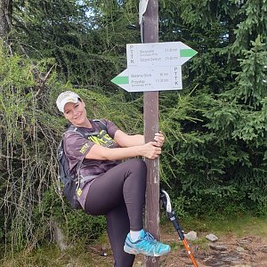 Martaska na vrcholu Magurka Wiślańska (4.9.2020 13:17)